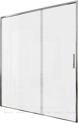 Душевая дверь Aquanet Pleasure Evo 160 AE65-N160-CT профиль хром, прозрачное стекло