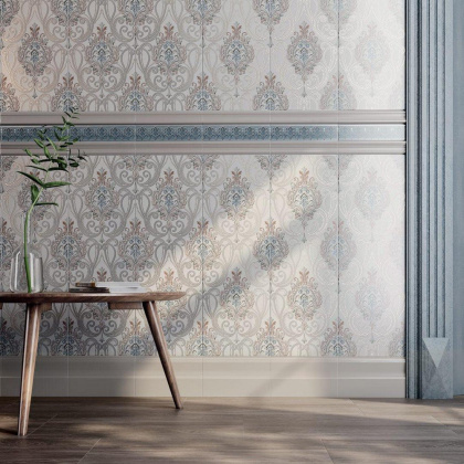 Декор VT\A252\12000R Фару Белый (75см*25см*9мм) (6шт/1,125м2) Ректифицированная, шт