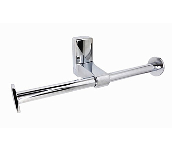 Держатель туалетной бумаги Leine двойной, 25,5х8х8 см, хром, K-5096D