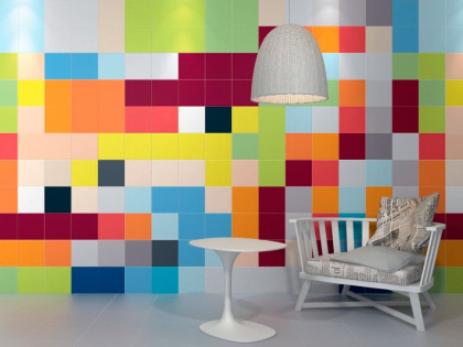 Керамогранит SG1545N Калейдоскоп чёрный 20*20*8 (23шт/0,92м2), м2