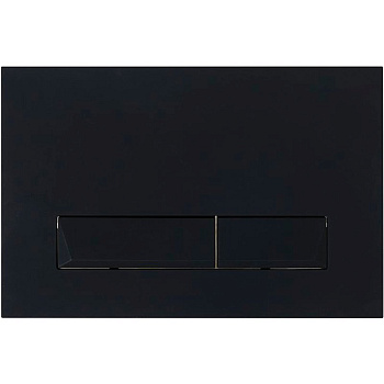 Кнопка смыва BelBagno MARMI, цвет-черный матовый Tocco Morbido