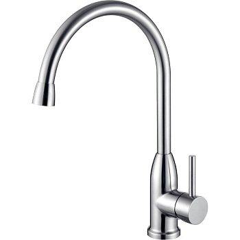 Смеситель для кухни, нержавеющая сталь, исполнение сатин BB-LAM09B-IN