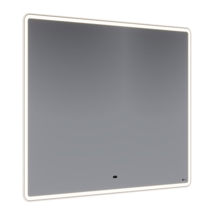 Зеркало Lemark ELEMENT 100х80см с подсветкой, с подогревом