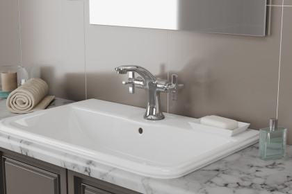 Смеситель для умывальника RUSH Melville (MV1135-11) Смеситель для умывальника RUSH Melville (MV1135-11)