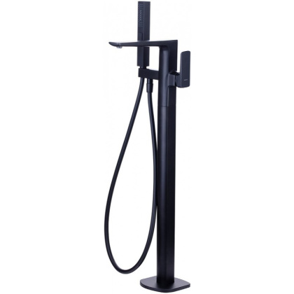 Смеситель для ванны с душем Allen Brau Infinity 5.21009-31 (с внутренней частью) черный матовый Смеситель для ванны с душем Allen Brau Infinity 5.21009-31 (с внутренней частью) черный матовый