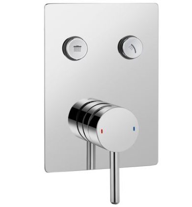 Смеситель для душа скрытого монтажа OMNIRES Y Y1235GCCR (хром) Смеситель для душа скрытого монтажа OMNIRES Y Y1235GCCR (хром)