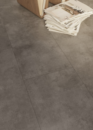 Напольное покрытие SPC Stone Бетон Серый 610х305х4мм