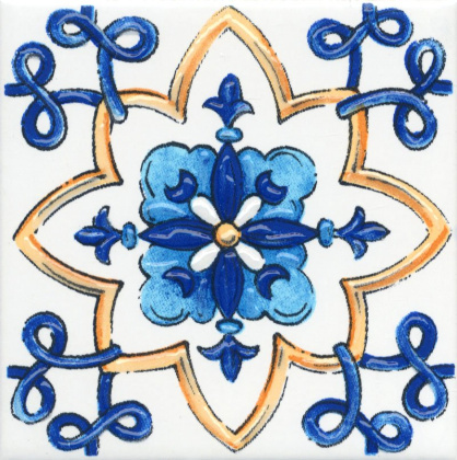 Декор STG\А452\5232 Капри Майолика 20*20 (1уп/30шт), шт