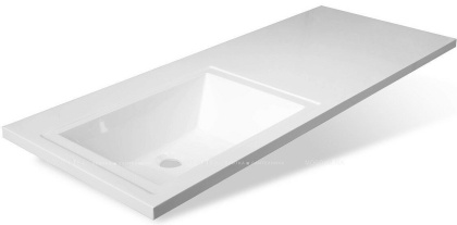 Раковина Sanstar Эстет Даллас 120 L ФР-00001490 Белая