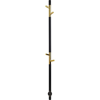 Полотенцесушитель электрический Vincea VTD-1DB1E 15х140, черный/золото, таймер