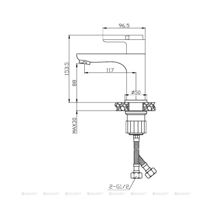 Термостат Orange Thermo T19-021cr для раковины