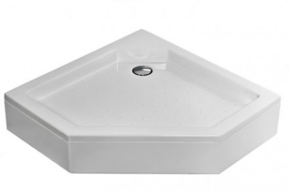 Душевой поддон RGW Style-TR 80 x 80 см трапеция, акриловый, белый, 16180588-11