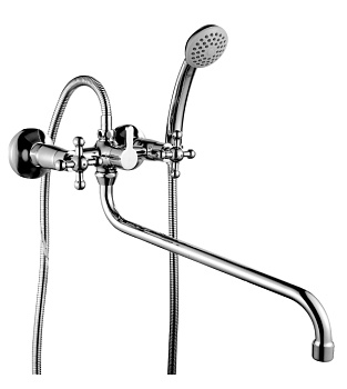Смеситель Rossinka G02-84 для ванны универсальный Смеситель Rossinka G02-84 для ванны универсальный