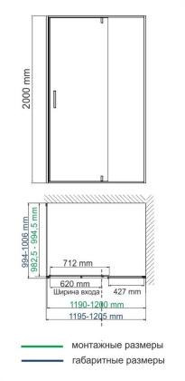 Neime 19P10 Душевой уголок Wasserkraft Neime 19P10 Душевой уголок Wasserkraft