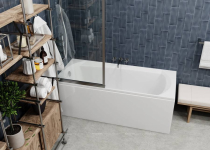Акриловая ванна VAGNERPLAST EBONY 160x75 Акриловая ванна VAGNERPLAST EBONY 160x75