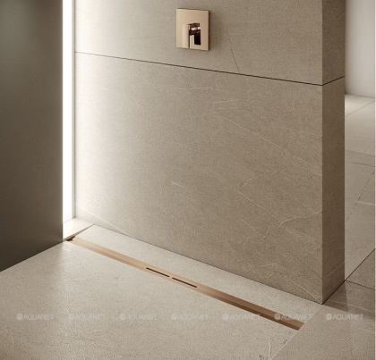 Профиль для душа TECEdrainprofile, 1000 мм, PVD Polished Red Gold