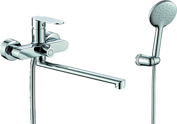 Смеситель для ванны с длинным поворотным изливом RUSH Luson (LU1630-51) Смеситель для ванны с длинным поворотным изливом RUSH Luson (LU1630-51)