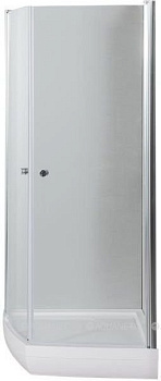 Душевой уголок Aquanet IVA NK1222 100x90 L, прозрачное стекло Душевой уголок Aquanet IVA NK1222 100x90 L, прозрачное стекло