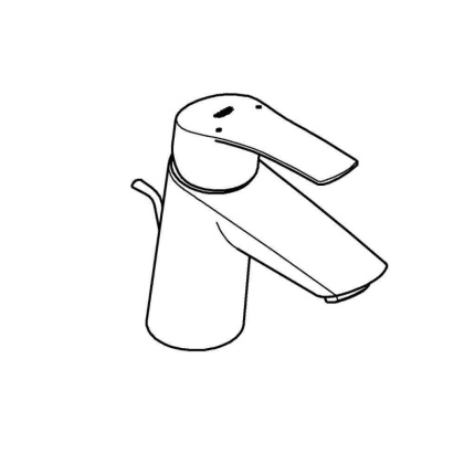 Смеситель для раковины Grohe Eurosmart S-size 23965003 хром, с донным клапаном