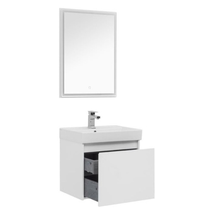 Мебель для ванной Aquanet Nova Lite 60 белый (1 ящик) Мебель для ванной Aquanet Nova Lite 60 белый (1 ящик)