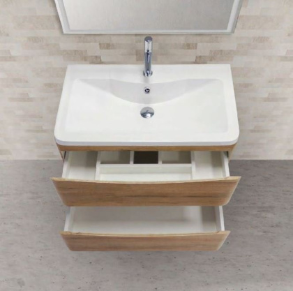 Тумба с раковиной подвесная  BelBagno ACQUA 90 Bianco Lucido, раковина белая Тумба с раковиной подвесная  BelBagno ACQUA 90 Bianco Lucido, раковина белая