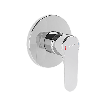 Встроенный смеситель Root Round для душа, хром