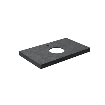 Столешница из керамогранита Роверелла 80x48, темно-серая, CN80.DL501320R