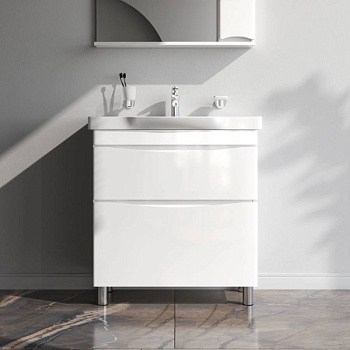 База под раковину напольная, 65х80х45 см, белая, M80FSX0802WG