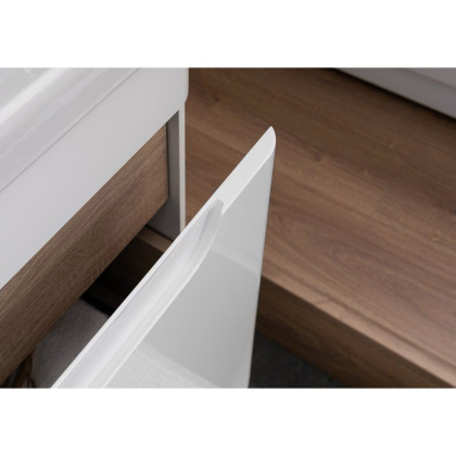 Тумба с раковиной Aquanet София 105 белый