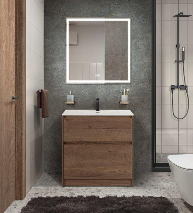 Тумба с раковиной напольная BelBagno KRAFT 39 80 Bianco Opaco, раковина белая Тумба с раковиной напольная BelBagno KRAFT 39 80 Bianco Opaco, раковина белая