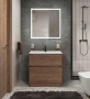 Тумба с раковиной напольная BelBagno KRAFT 39 80 Bianco Opaco, раковина белая Тумба с раковиной напольная BelBagno KRAFT 39 80 Bianco Opaco, раковина белая