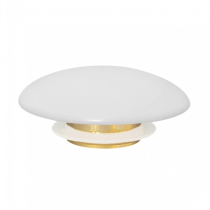 Накладка на слив для раковины ABBER AC0014MW белая матовая, керамика