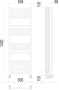Полотенцесушитель Terminus Альба П22 500х1400 Полотенцесушитель Terminus Альба П22 500х1400