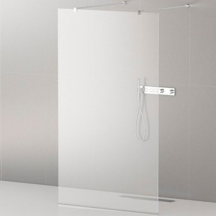 LIBERTA-L-2-100-120-C-Cr Душевая перегородка с возможностью двустороннего входа 1000x1200x1950 мм