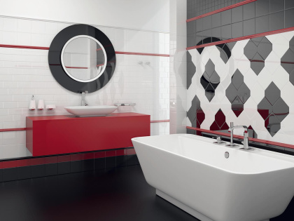 Багет BLD011 Граньяно красный 15*3*16 (уп/40шт), шт