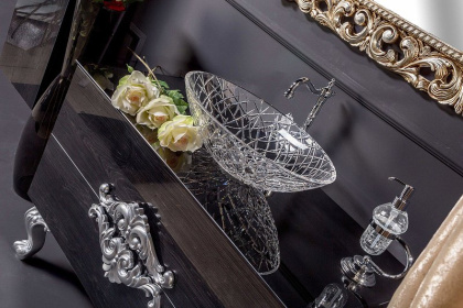 Тумба 100см*48 (52) BLACK WOOD 831-100-BW Boheme