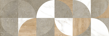 Плитка настенная Arctic бежевый мозаика 20*60 (10шт/1.2м2),м2