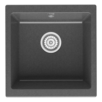 Мойка кухонная Point Бату 45 PN3008GR, графит