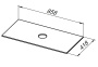 Столешница Allen Brau Liberty 90 1.33008.G графит Столешница Allen Brau Liberty 90 1.33008.G графит