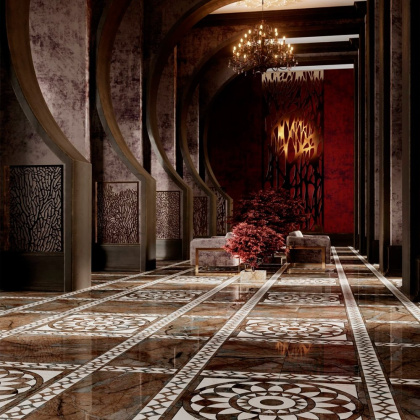 Декор ID111 Театро наборный 100*100*9.5 (уп\1комплект), шт