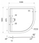 Поддон из искусственного мрамора CEZARES TRAY-AS-R-100-30-W Поддон из искусственного мрамора CEZARES TRAY-AS-R-100-30-W