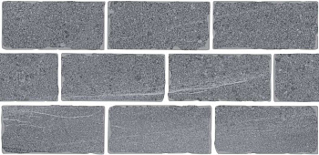 Бордюр BR023 Роверелла серый мозаичный 14,7*34,5(1уп/7шт), шт