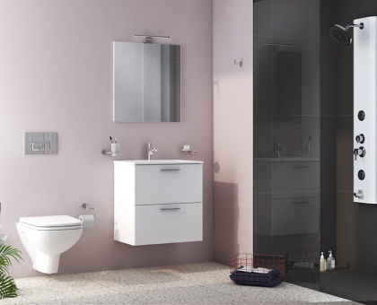 Душевая панель Move, белая