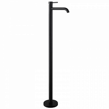 Смеситель ABBER Wasser Kreis AF8140B напольный для раковины, черный матовый