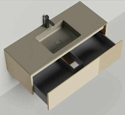 Подвесная тумба Domino 1200, эмаль, Onda Plus