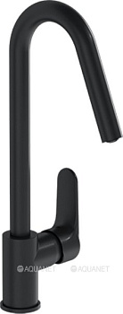 Смеситель Root Round для кухни, матовый черный