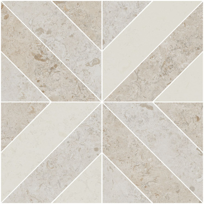 Декор Про Лаймстоун бежевый матовый 60x60x0,9