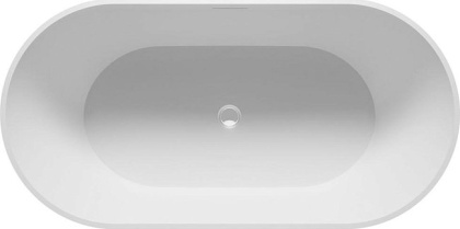 Овальная ванна из искусственного камня Riho Bilbao 170x80 белая BS1000500000000