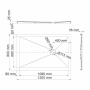 Aller 10T06 Душевой поддон Wasserkraft Aller 10T06 Душевой поддон Wasserkraft