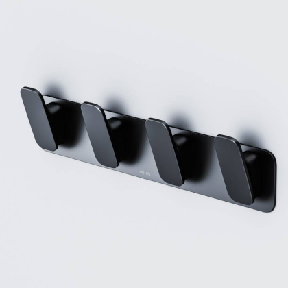 Набор крючков для полотенец Inspire V2.0, 5,8х29х3 см, черный, A50A35922
